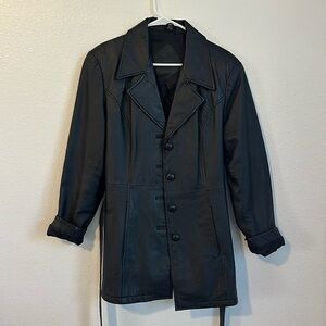 Vintage Genuine Leather jacket/blazer